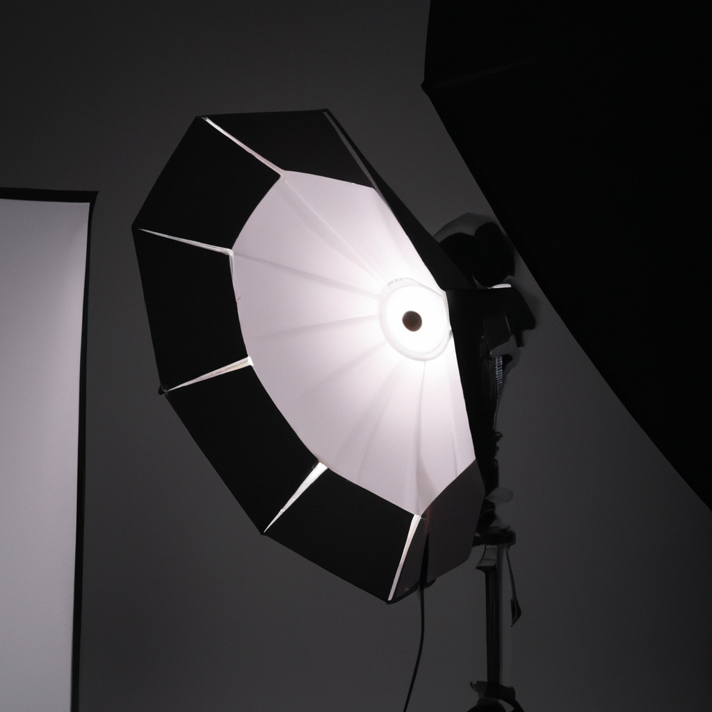 Prueba de sombra dura con contraste controlado y panel reflector